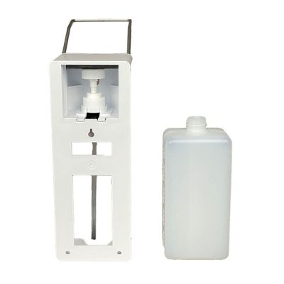 Дозатор локтевой настенный пластмассовый для мыла и антисептика HOR-D 004 A